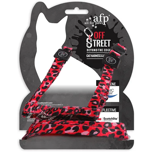 AFP Off Street - Cat Harness & Leash Set - Leopard Pets Qatar