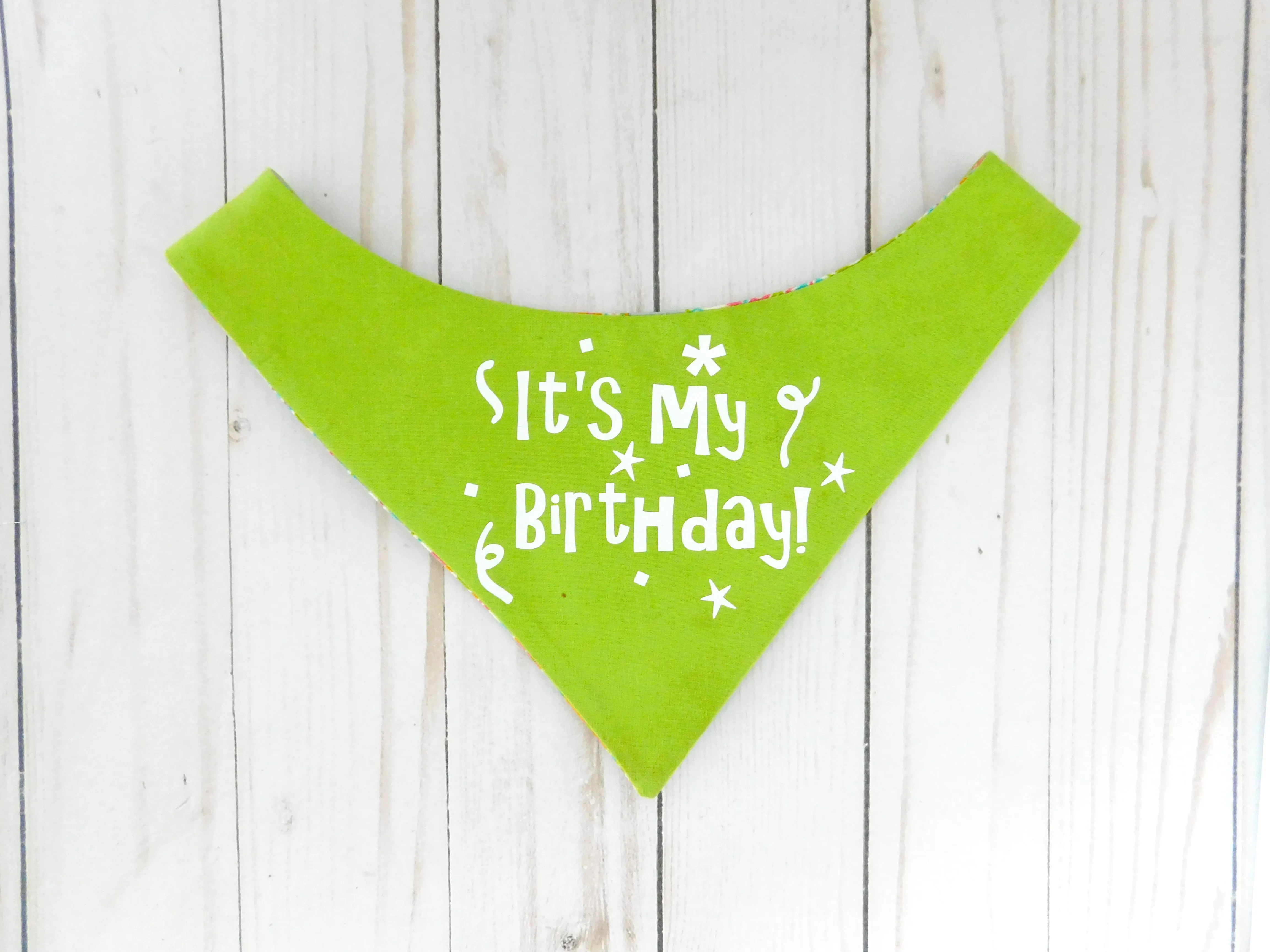 Birthday Dog Bandana/ Cat Bandana Charlotte's Pet
