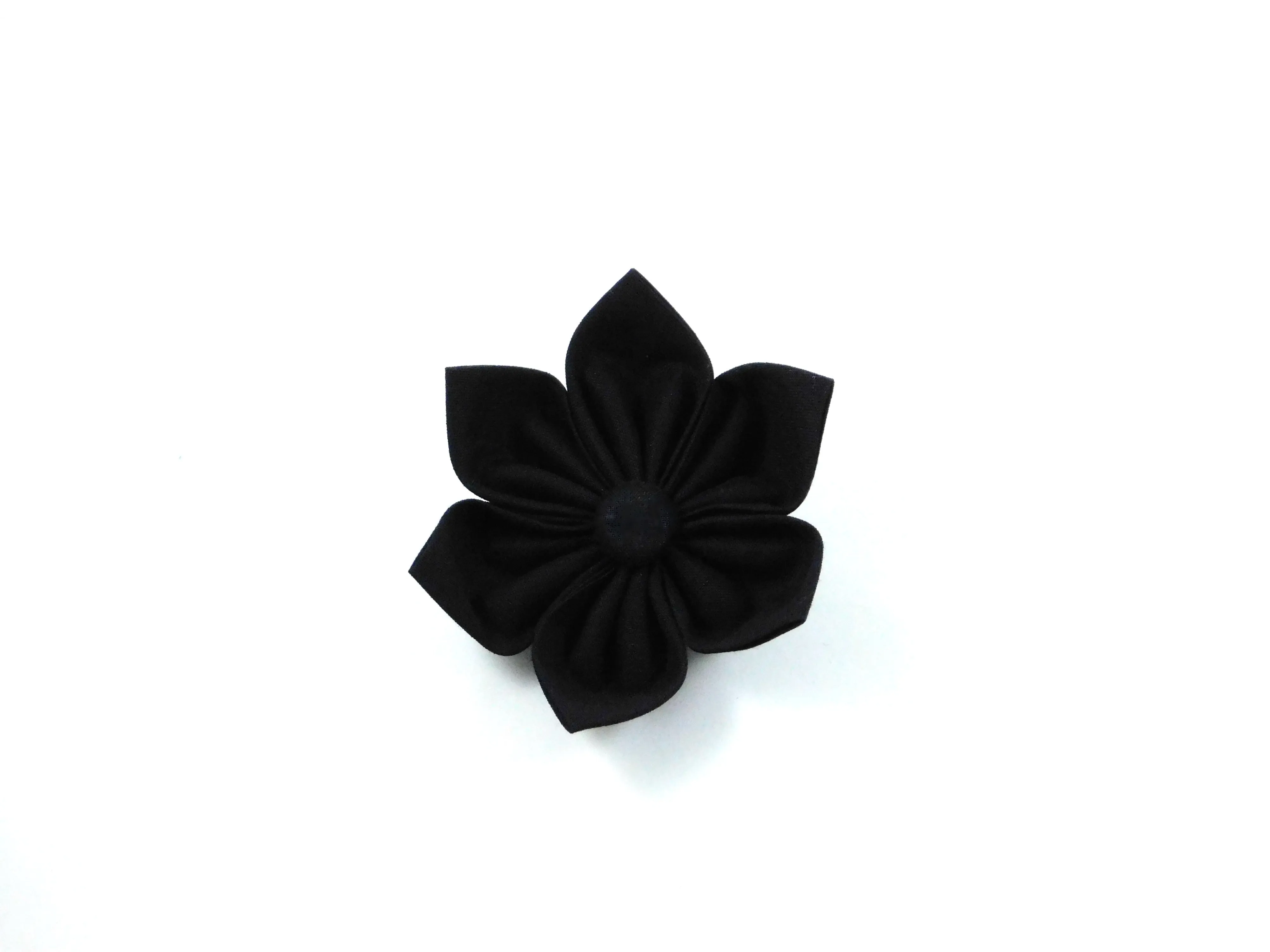 Black Dog and Cat Bow Tie/Collar Flower Charlotte's Pet