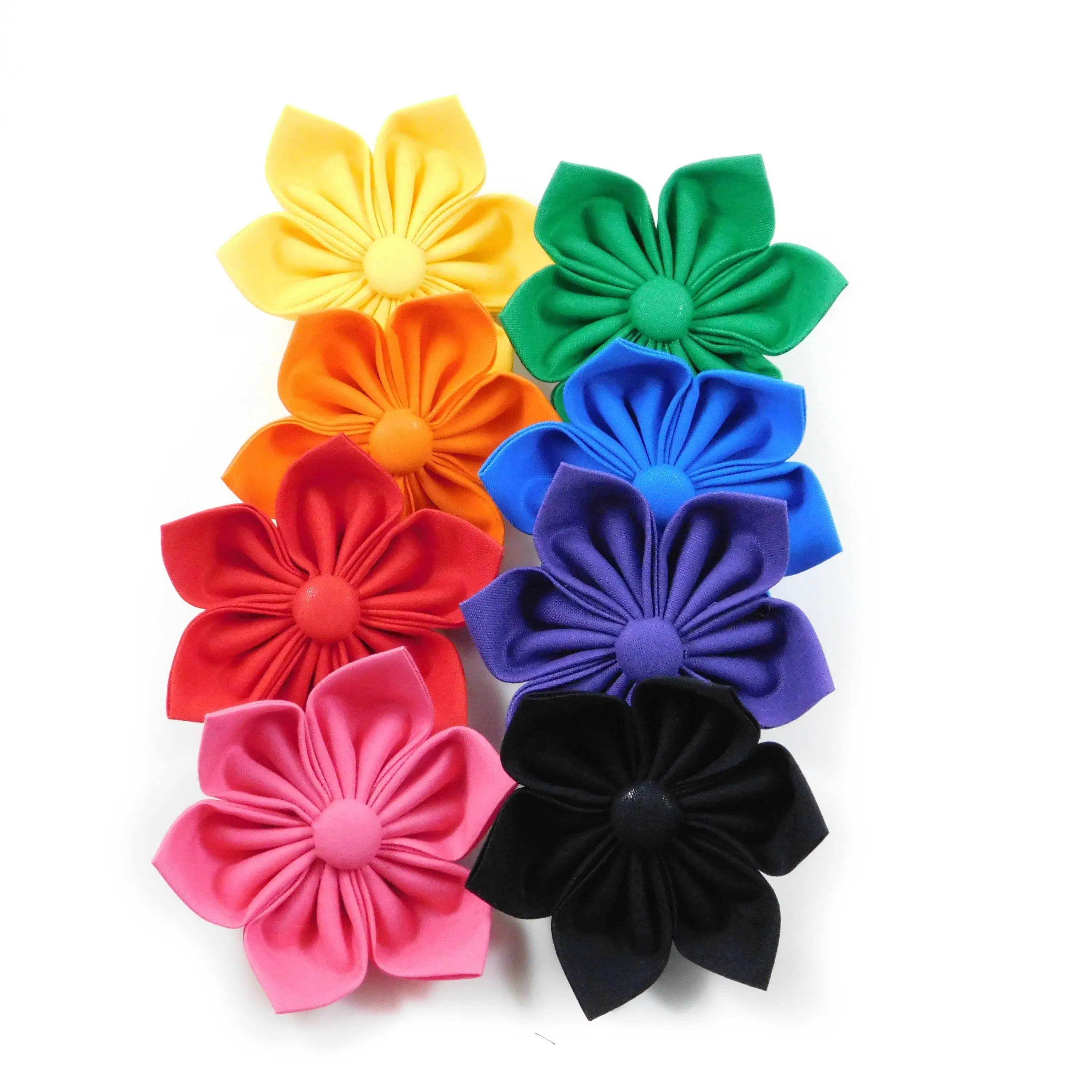 Black Dog and Cat Bow Tie/Collar Flower Charlotte's Pet