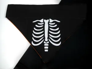 Black Skeleton Bandana Charlotte's Pet