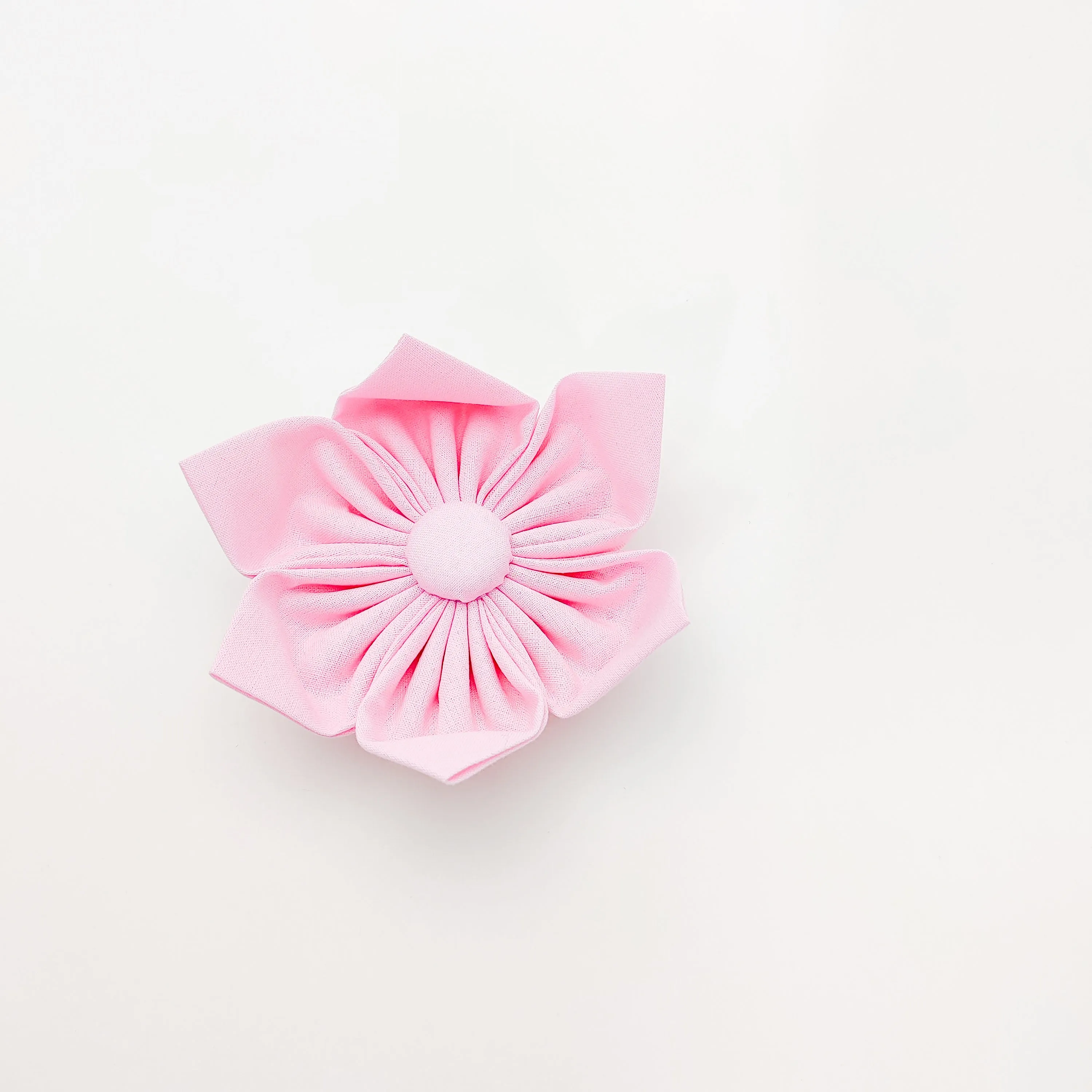 Bubblegum Pink Dog & Cat Bow Tie/Collar Flower Charlotte's Pet