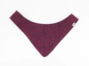 Burgundy Woven Pet Bandana Charlotte's Pet