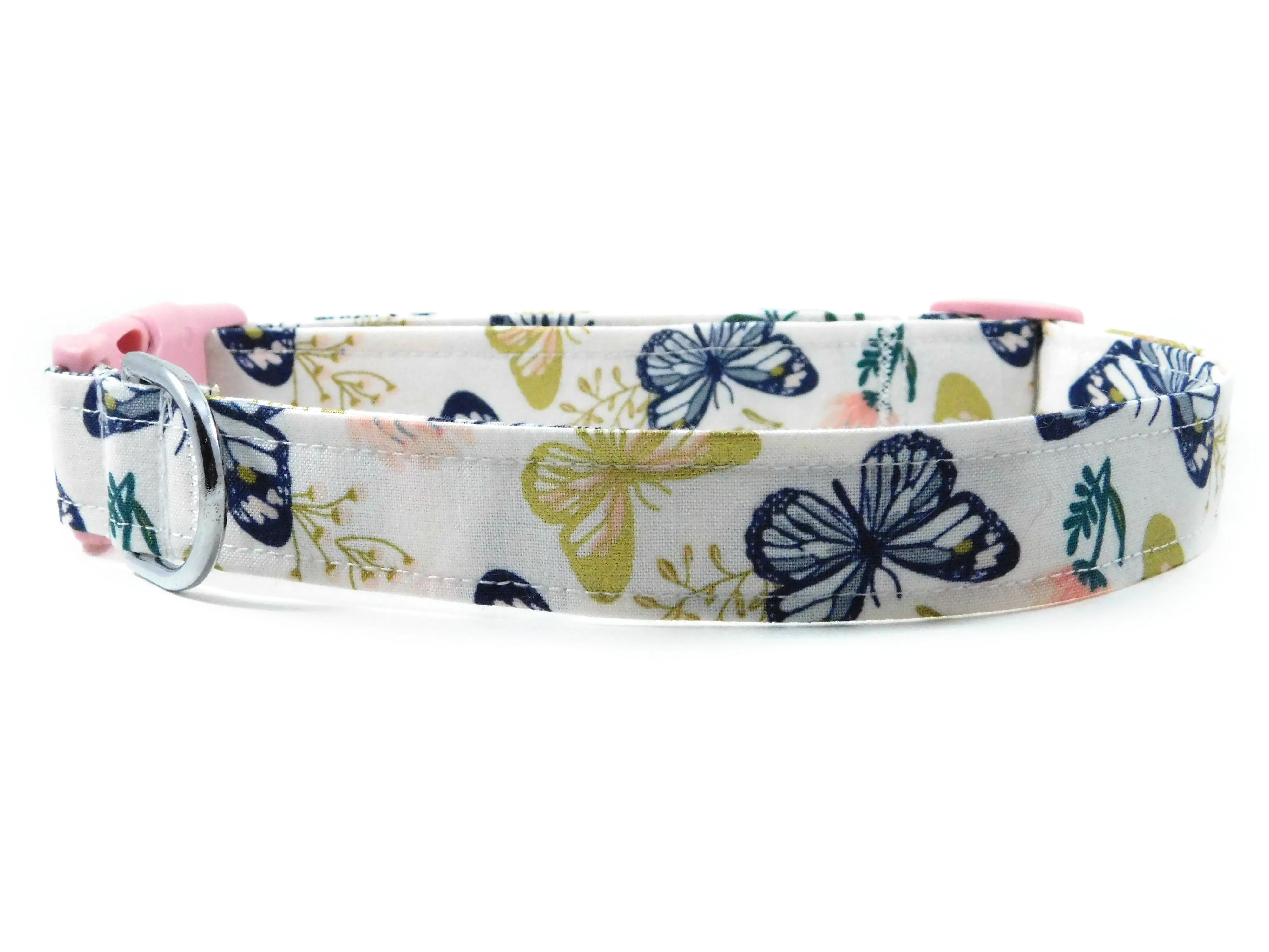 Butterflies of Summer Dog Collar/ Cat Collar Charlotte's Pet