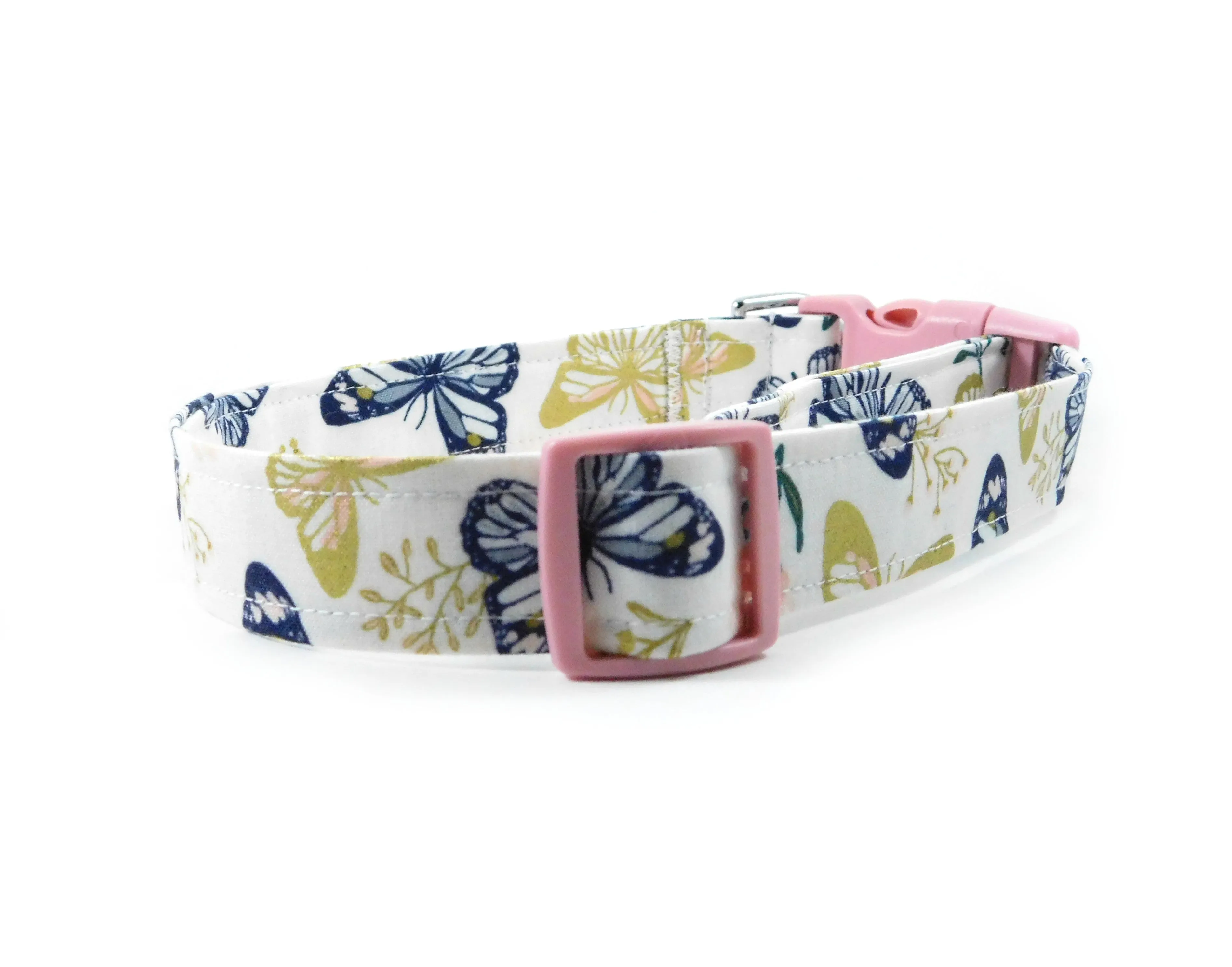 Butterflies of Summer Dog Collar/ Cat Collar Charlotte's Pet