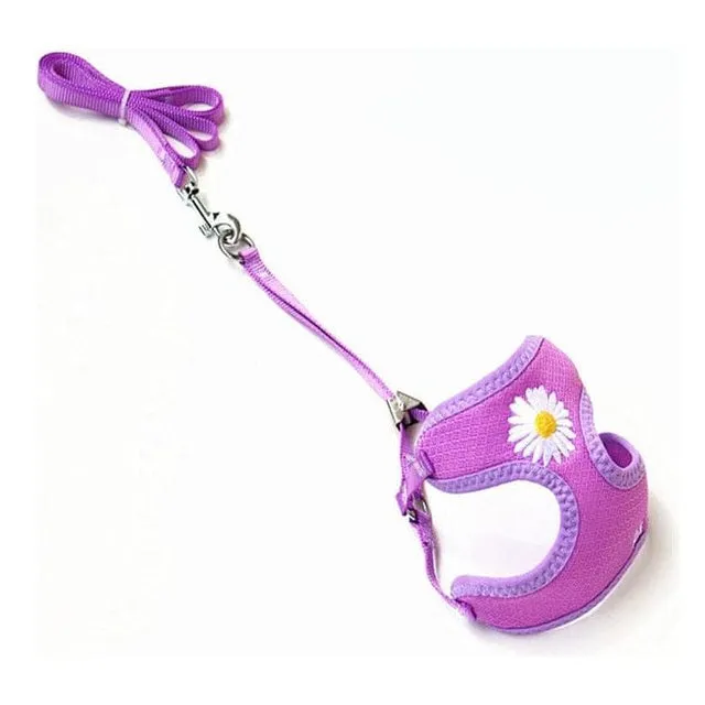 Candy Color Embroidered Pheasant Chrysanthemum Net Pulling Chest Pets Qatar