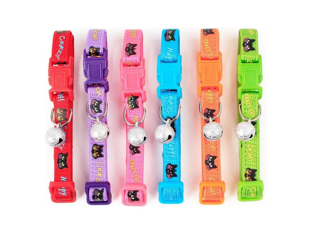 Cat Collar, Cat Face Pattern 10Mmx20-30Cm Pets Qatar