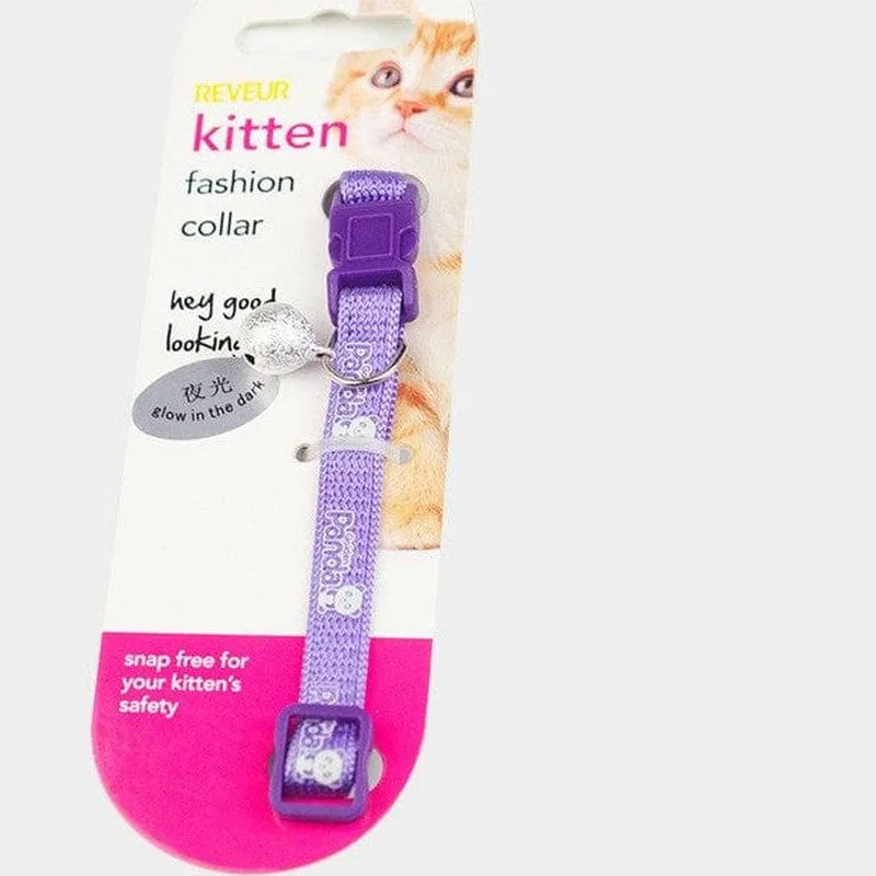 Cat Collar Glow-In-The-Dark Panda Pattern 10Mmx20-30Cm Pets Qatar