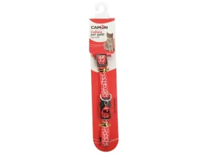 Cat Collar In Nylon With Bell (3 Colors) 10-200/300Mm Pets Qatar