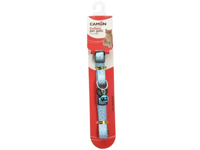 Cat Collar In Nylon With Bell (3 Colors) 10-200/300Mm Pets Qatar