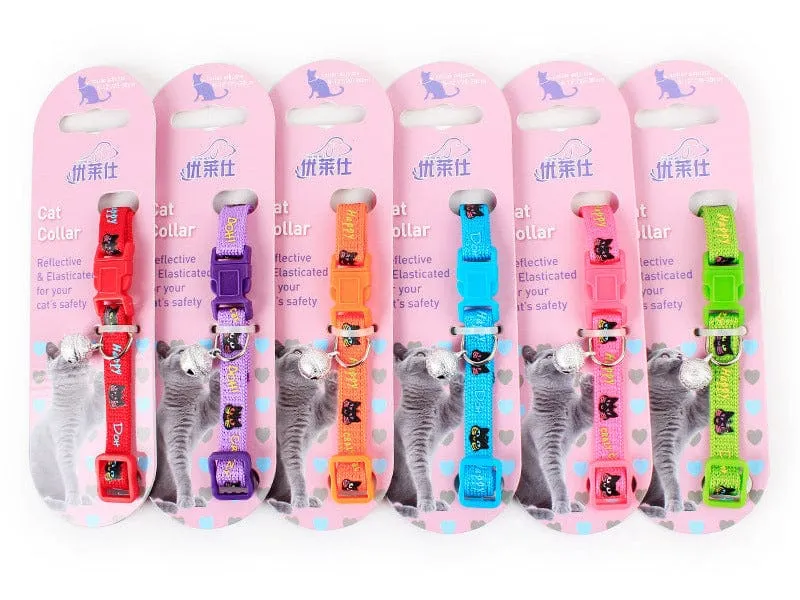 Cat Collars Mix Color 1.0Cm Pets Qatar