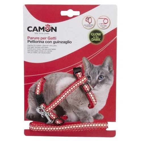 Cat Harness And Leash-Glow In The Dark 10X1200 Pets Qatar