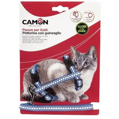 Cat Harness And Leash-Glow In The Dark 10X1200 Pets Qatar