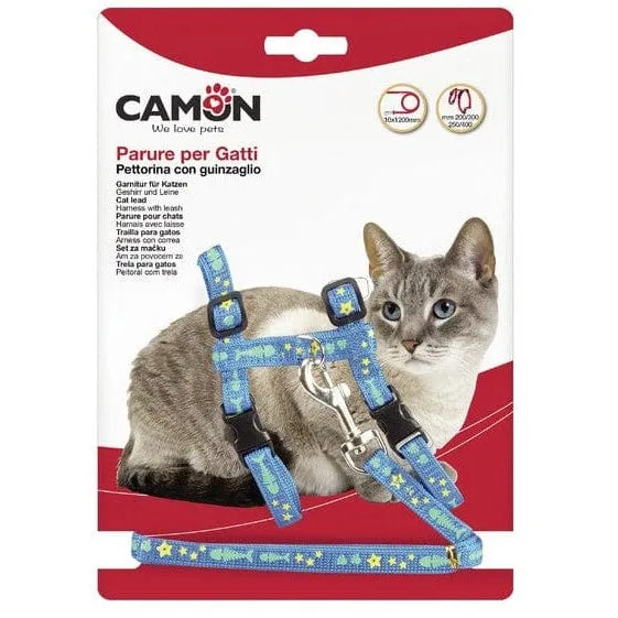 Cat Harness And Leash-Glow In The Dark 10X1200 Pets Qatar