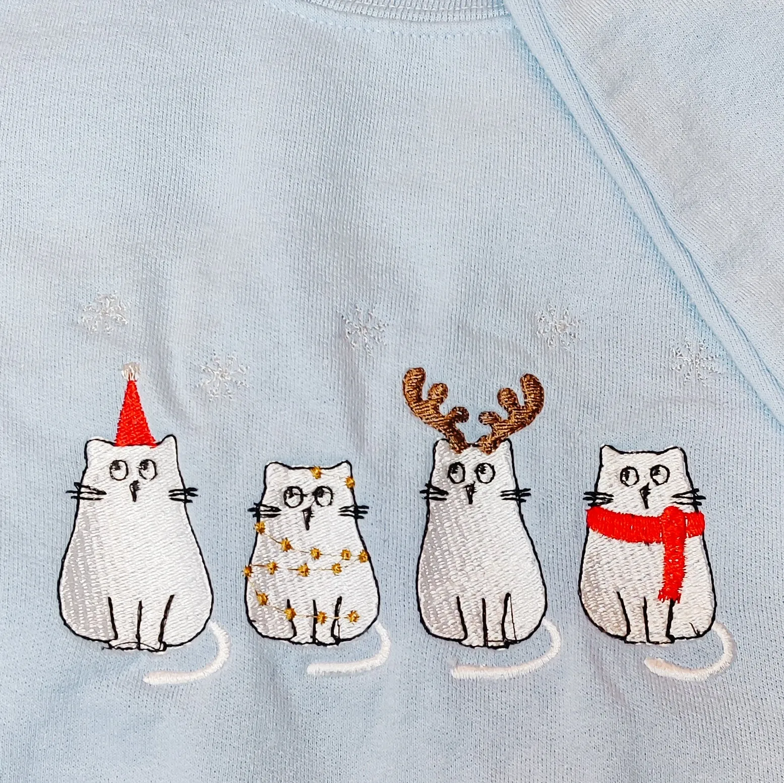 Cat Winter Crew Sweater Charlotte's Pet