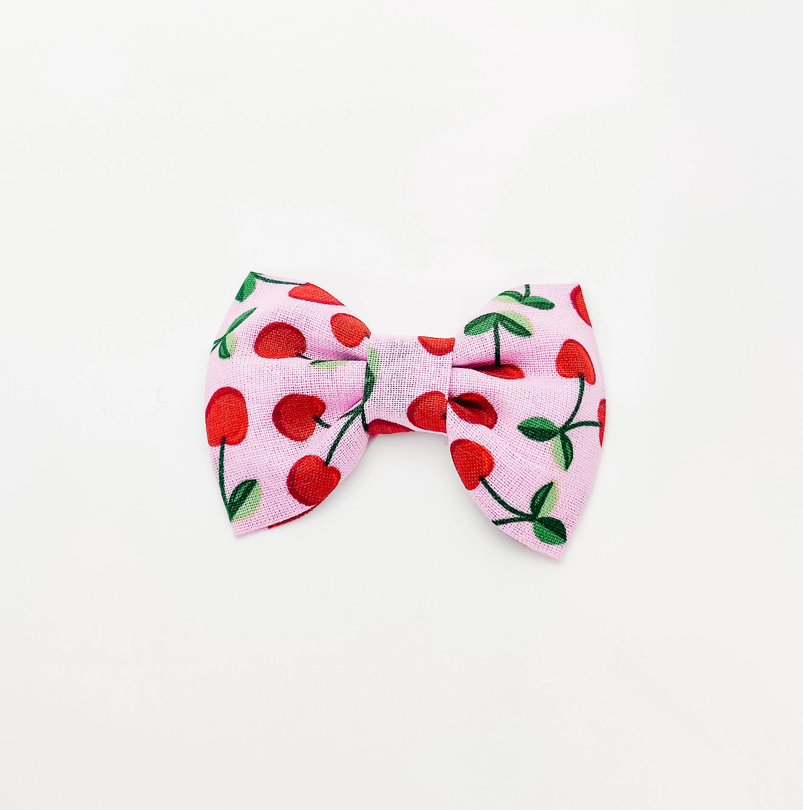 Cherries Dog & Cat Bow Tie/Collar Flower Charlotte's Pet
