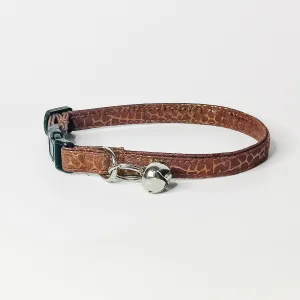 Chocolate Crackle Dog Collar/ Cat Collar Charlotte's Pet