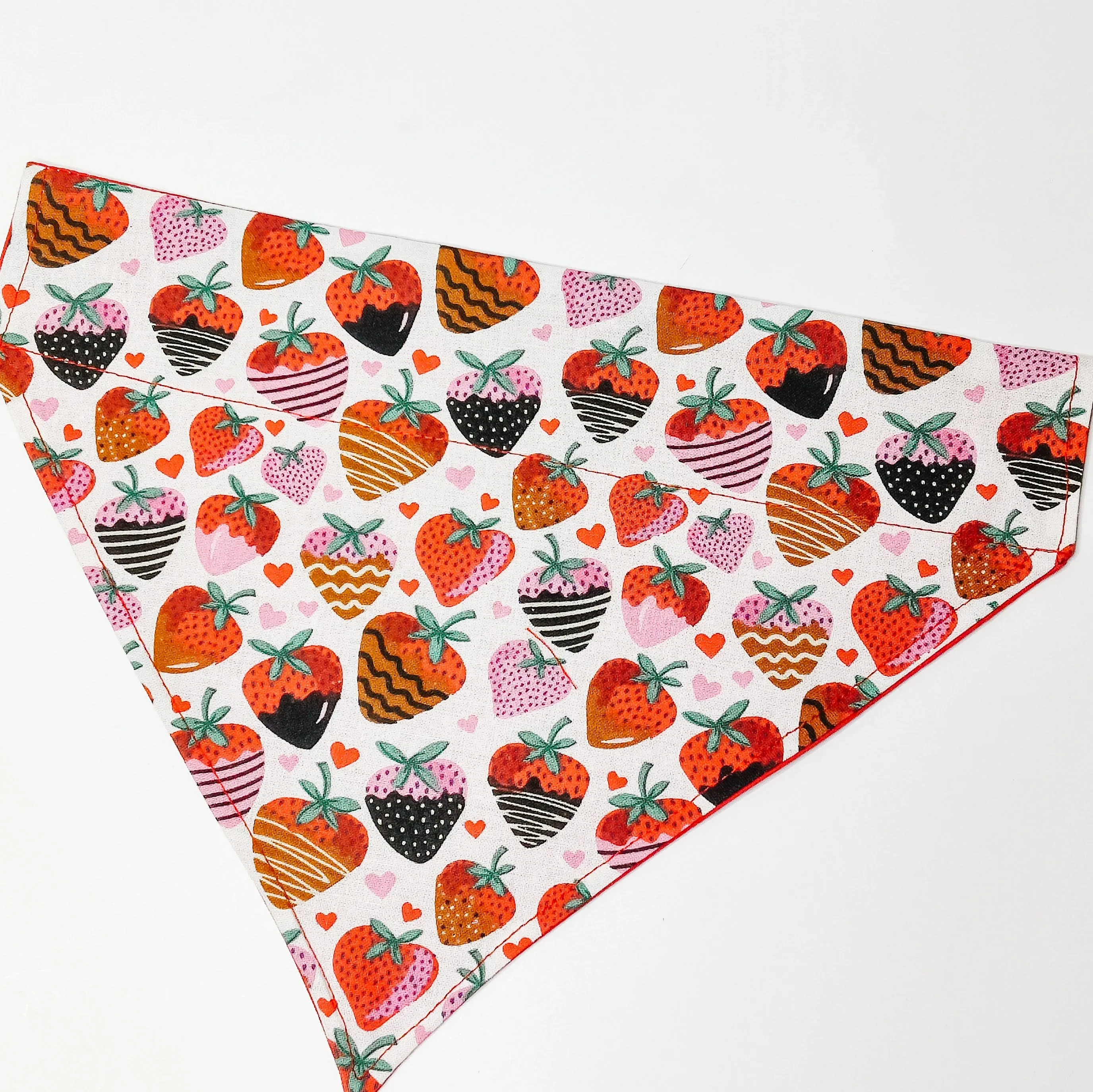 Chocolate Strawberries Dog Bandana & Cat Bandana Charlotte's Pet