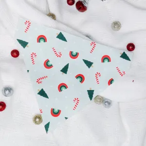 Christmas Rainbows Dog Bandana & Cat Bandana Charlotte's Pet