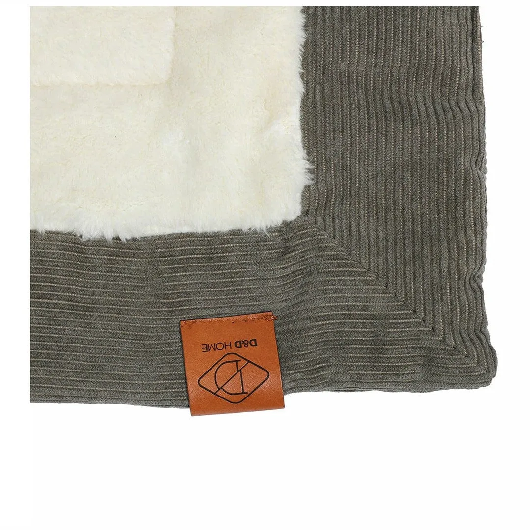 COMFY PLAID DAVY CORDUROY 80x60x1cm green Pets Qatar