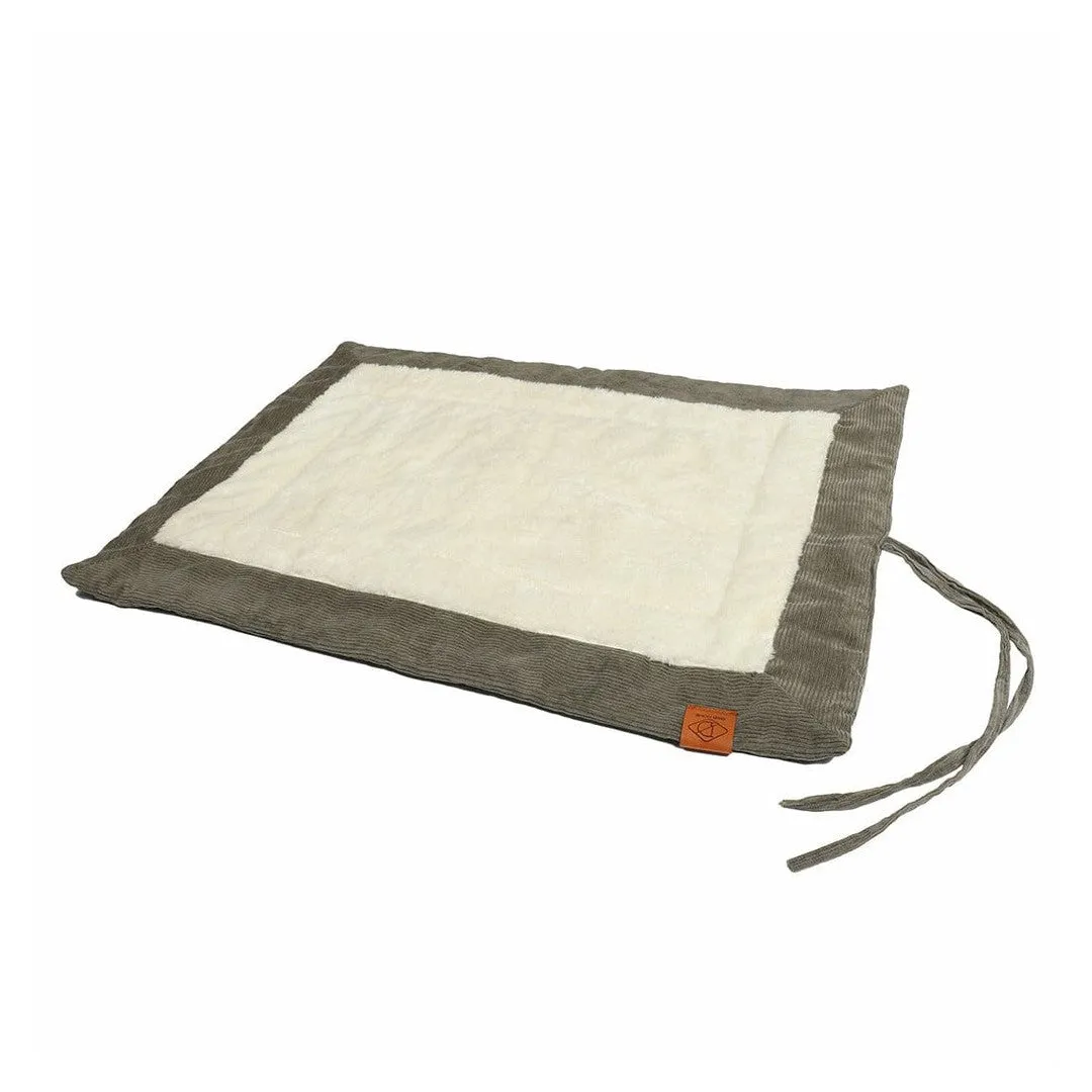 COMFY PLAID DAVY CORDUROY 80x60x1cm green Pets Qatar