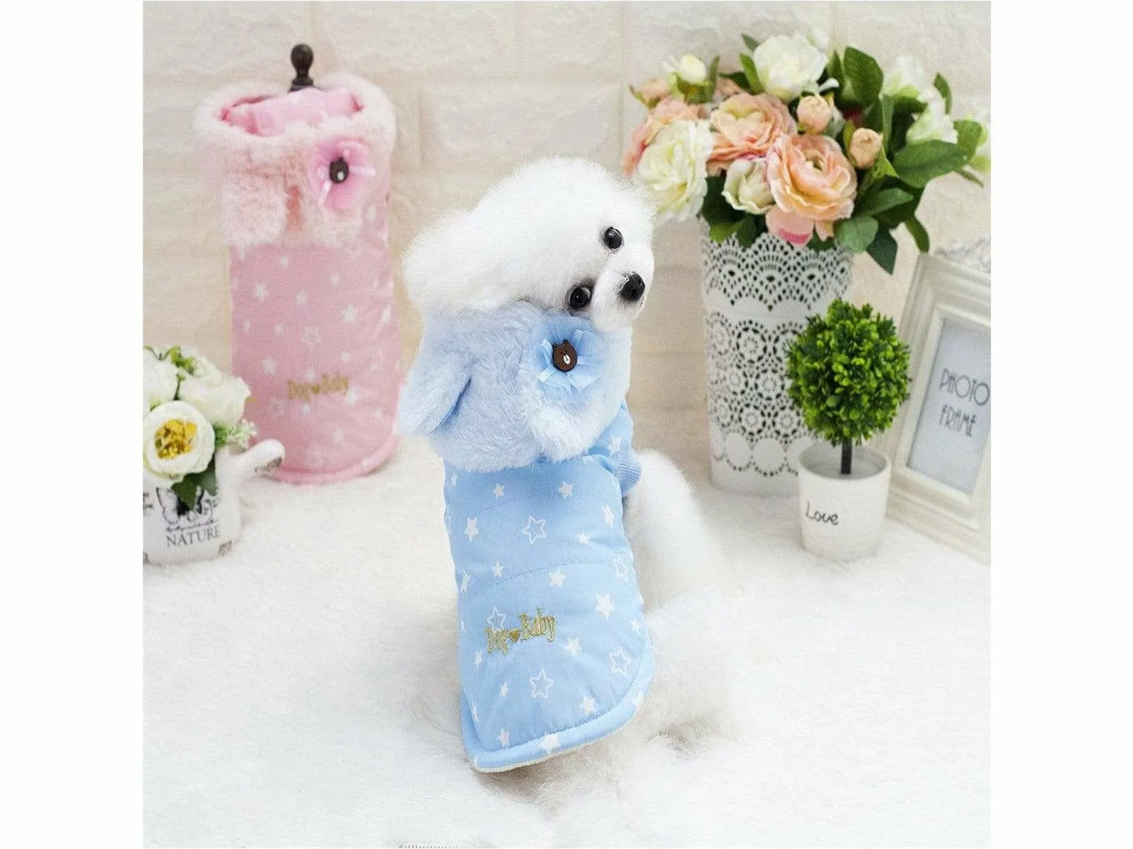 dog clothes Blue M A713-2 Pets Qatar