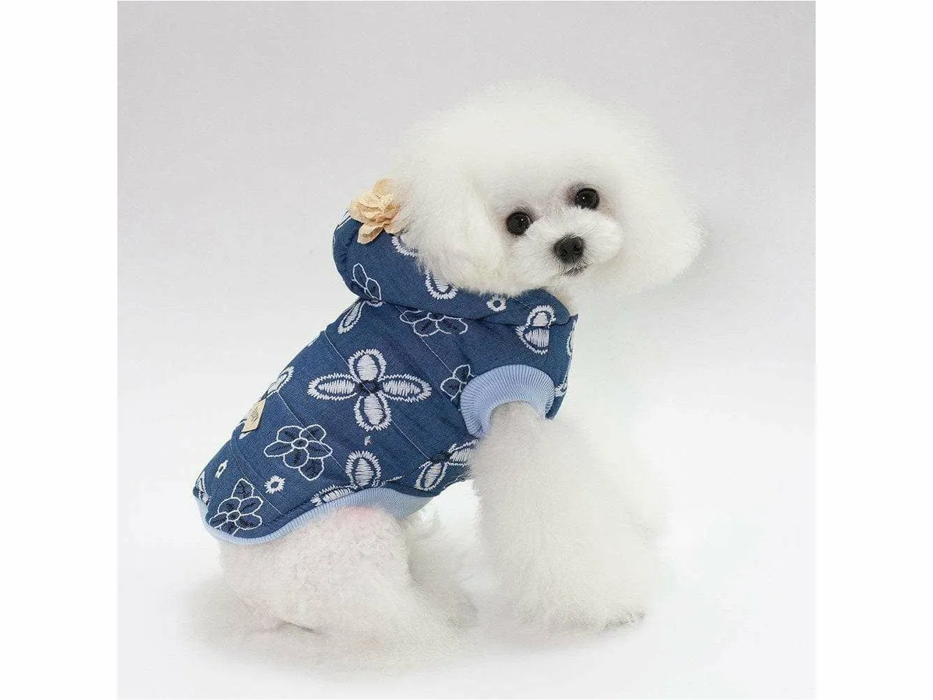 dog clothes Light blue M YP-201807051 Pets Qatar