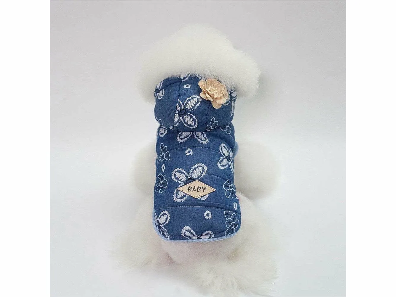 dog clothes Light blue M YP-201807051 Pets Qatar