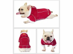 dog clothes  White  Red L DW-21CO Pets Qatar