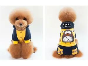 dog clothes Yellow S WY-04 Pets Qatar