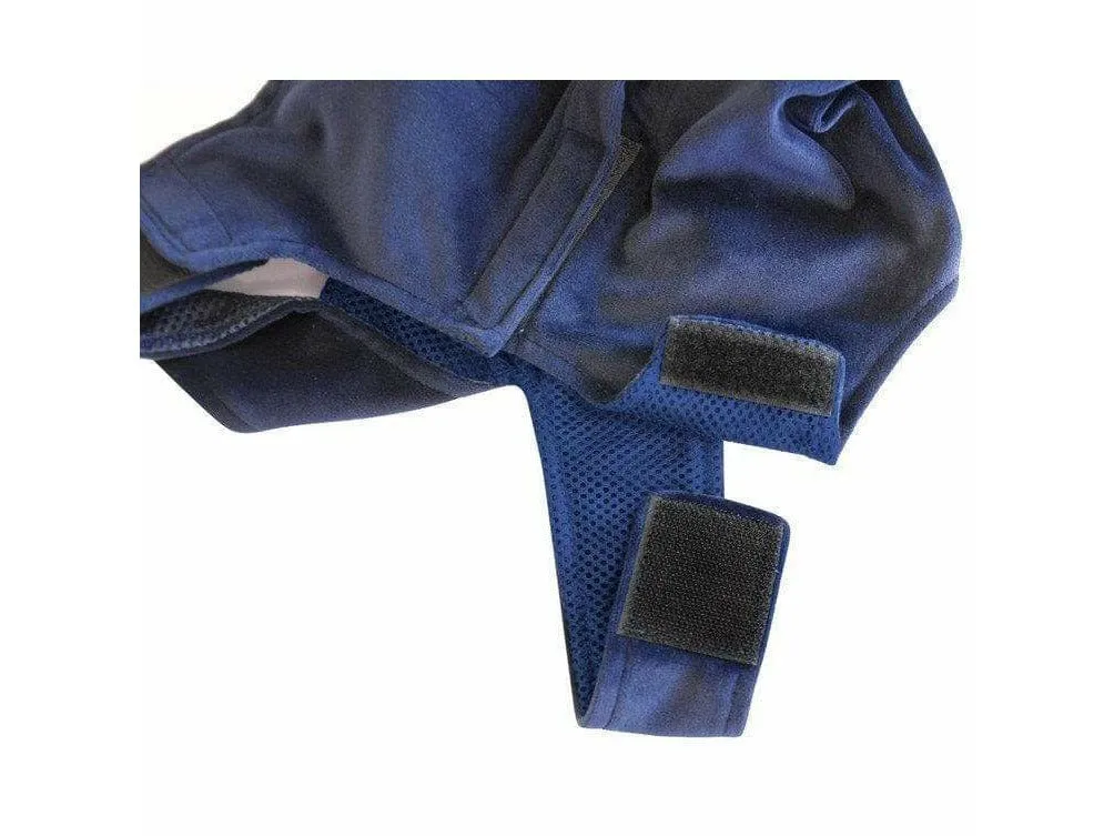 Dog shirt for post-operative care - BLUE  - Size 60 Pets Qatar