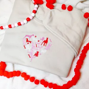 Dog Valentine Sweatshirt Charlotte's Pet