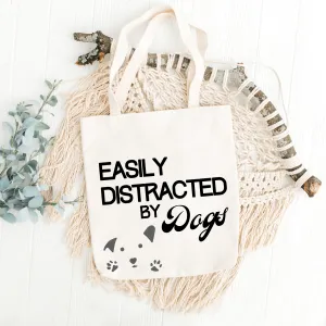 Easily Distracted by Dogs Tote Bag Charlotte's Pet