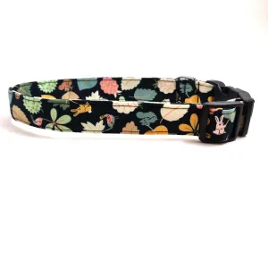 Fall Critters and Leaves Dog Collar/ Cat Collar Charlotte's Pet