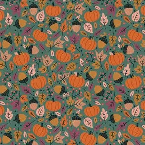 Fall Pumpkins Dog Bandana & Cat Bandana Charlotte's Pet