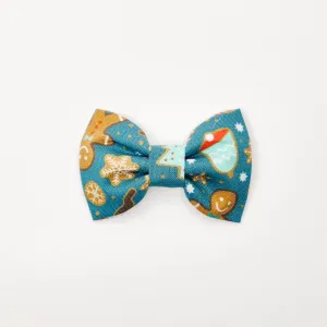 Gingerbread Cookies Dog & Cat Bow Tie/ Collar Flower Charlotte's Pet