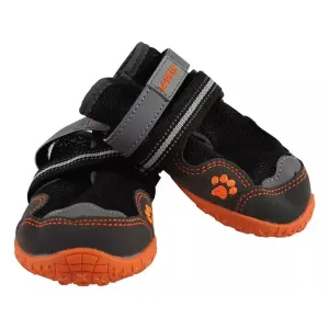 HIKING Dog Shoes Black & Orange Pets Qatar