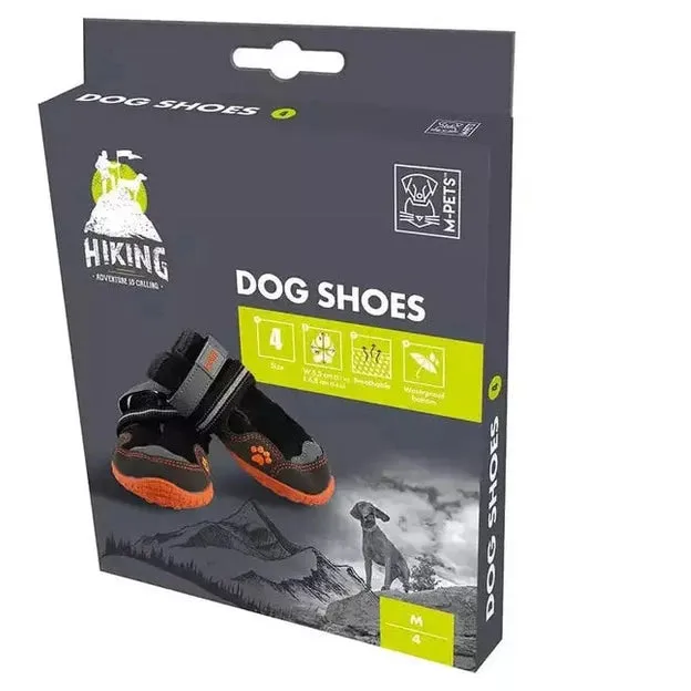 HIKING Dog Shoes Black & Orange Pets Qatar