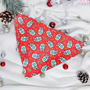 Holiday Pup Cup Dog Bandana & Cat Bandana Charlotte's Pet