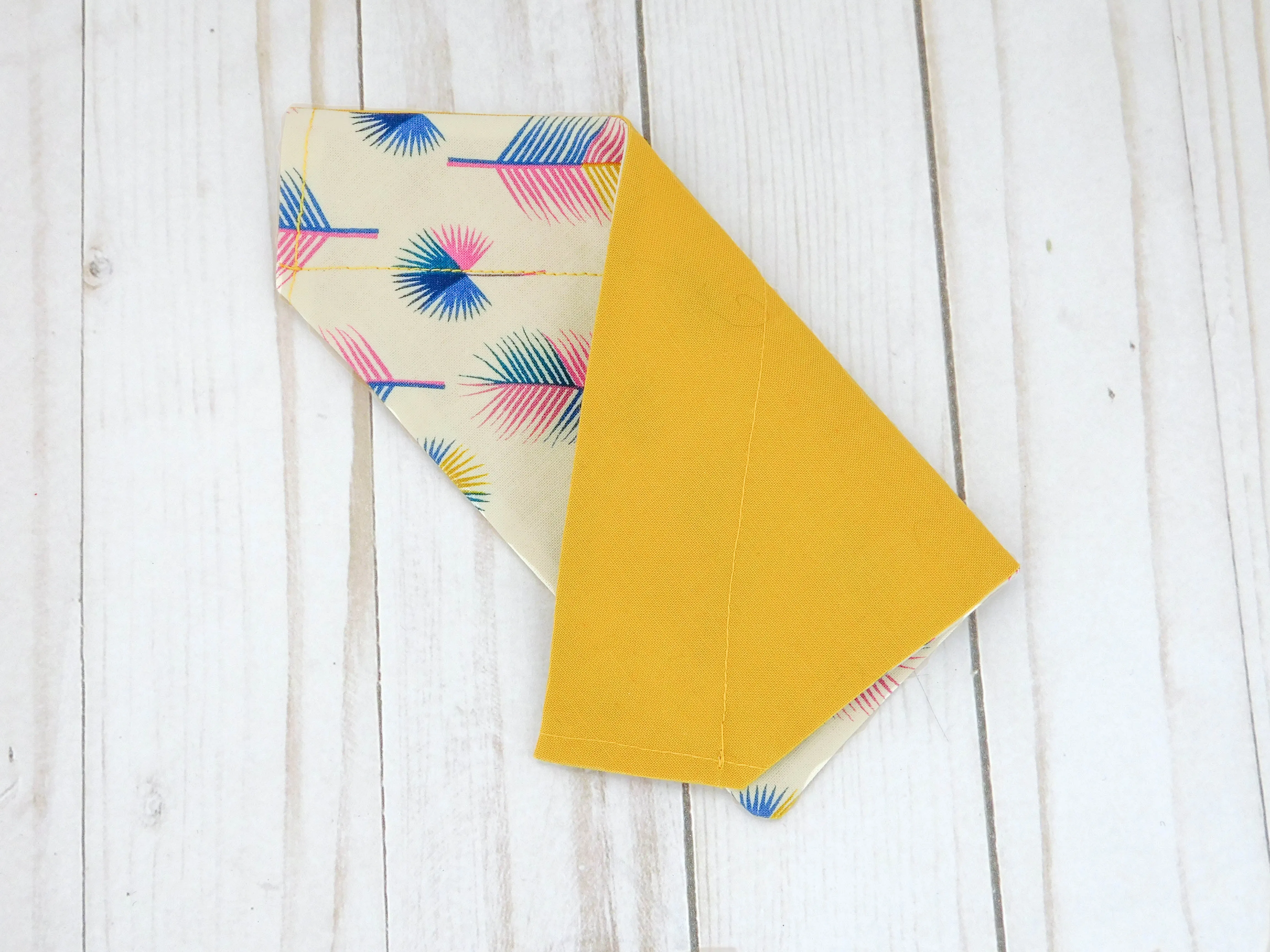 Multicolor Feather Dog Bandana Charlotte's Pet