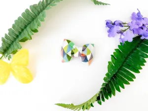 Multicolor Triangle Bow Tie/Flower Charlotte's Pet