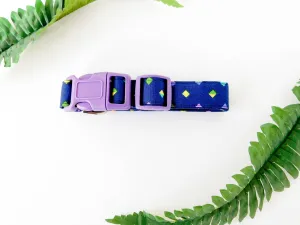 Navy Blue Diamond Collar Charlotte's Pet