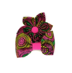 Night Fireworks Collar Flower/Bow Tie Charlotte's Pet