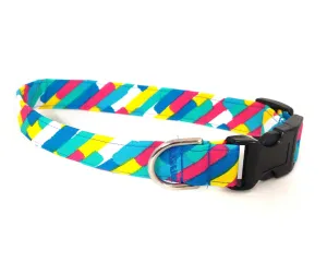 Paint Strokes Dog Collar/ Cat Collar Charlotte's Pet