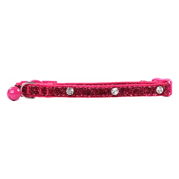 PAWISE  cat collar-diamond ,rose Pets Qatar