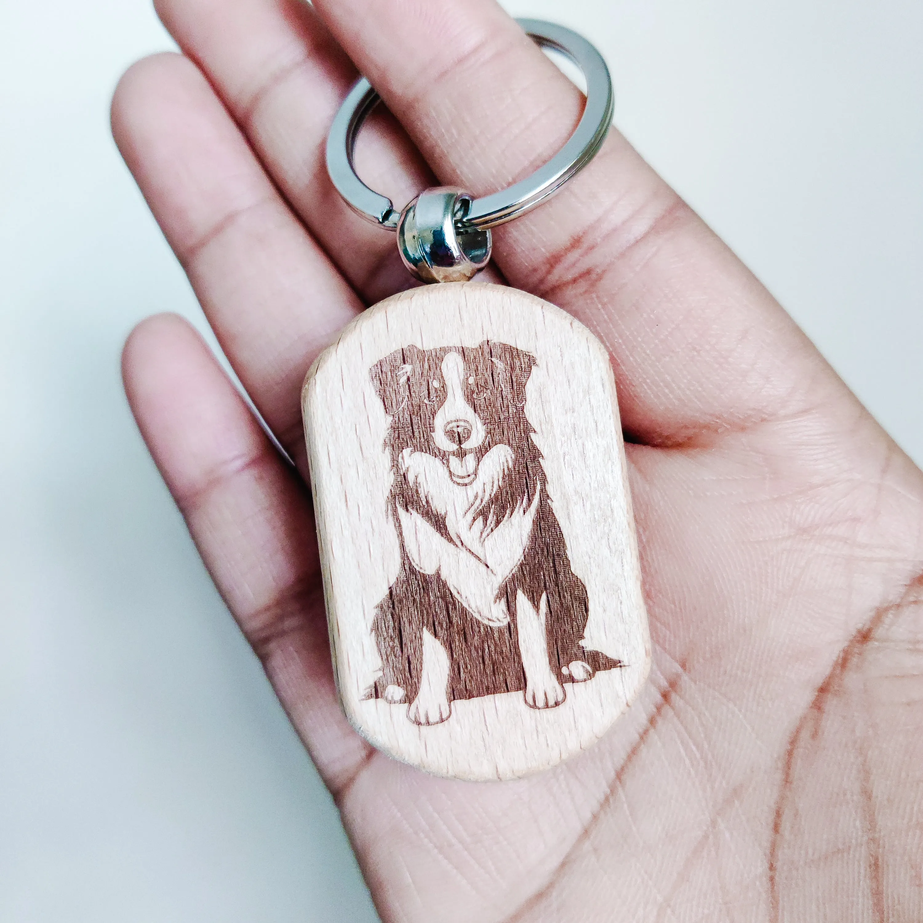 Pet Engraved Keychain Charlotte's Pet