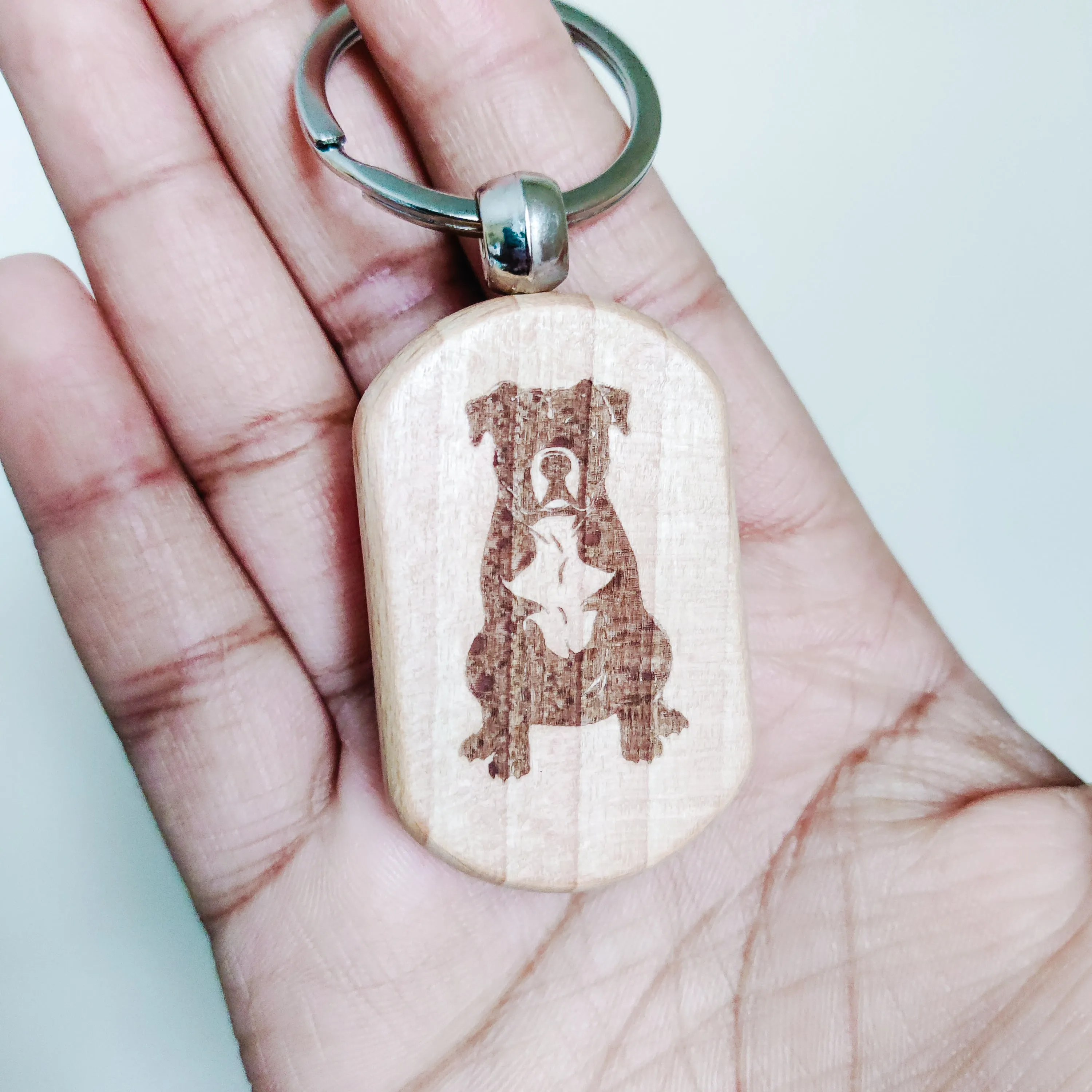 Pet Engraved Keychain Charlotte's Pet
