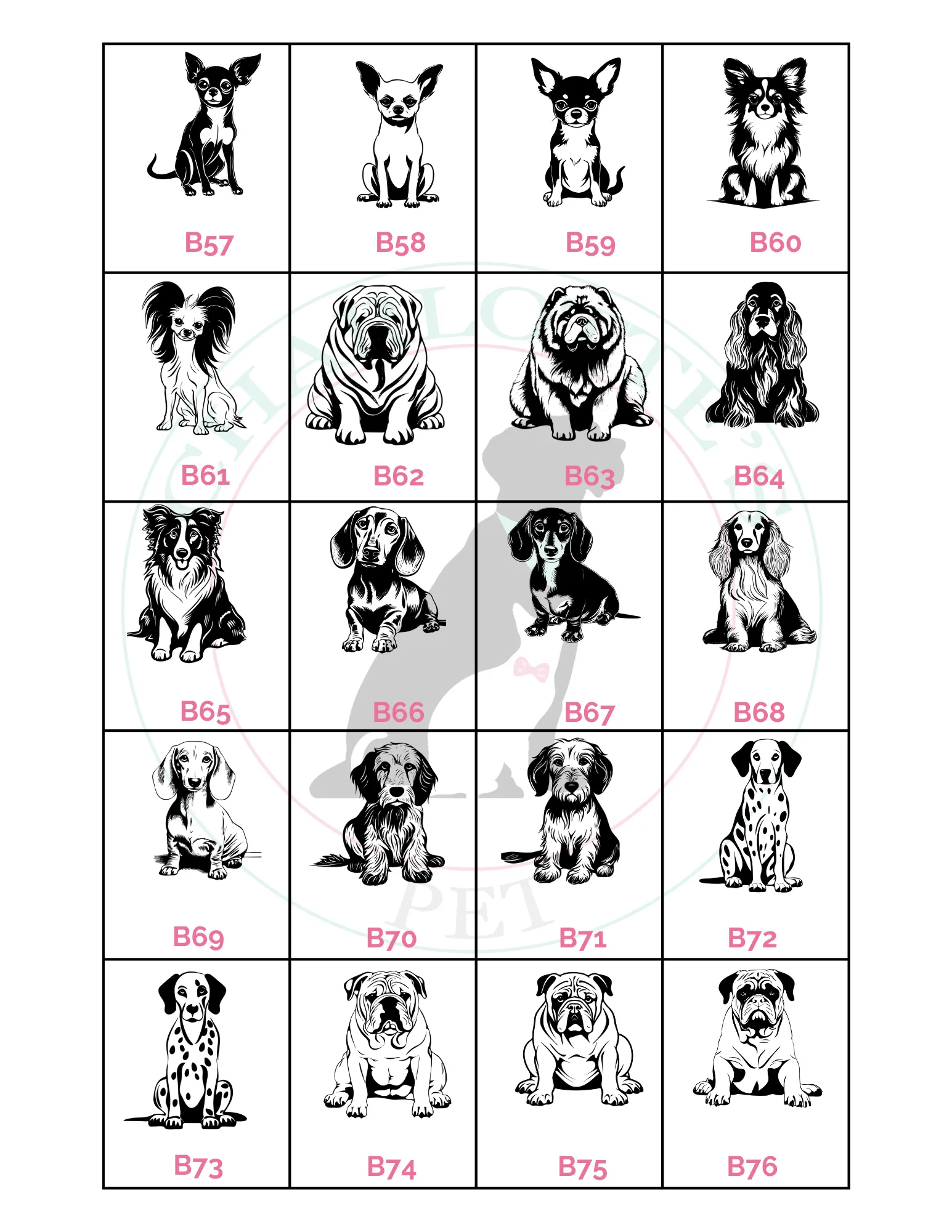Pet Engraved Keychain Charlotte's Pet
