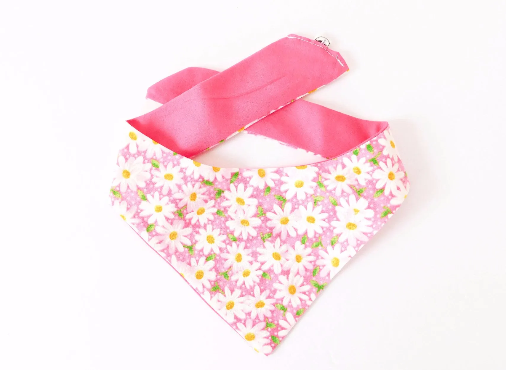 Pink Daisy Bandana Charlotte's Pet