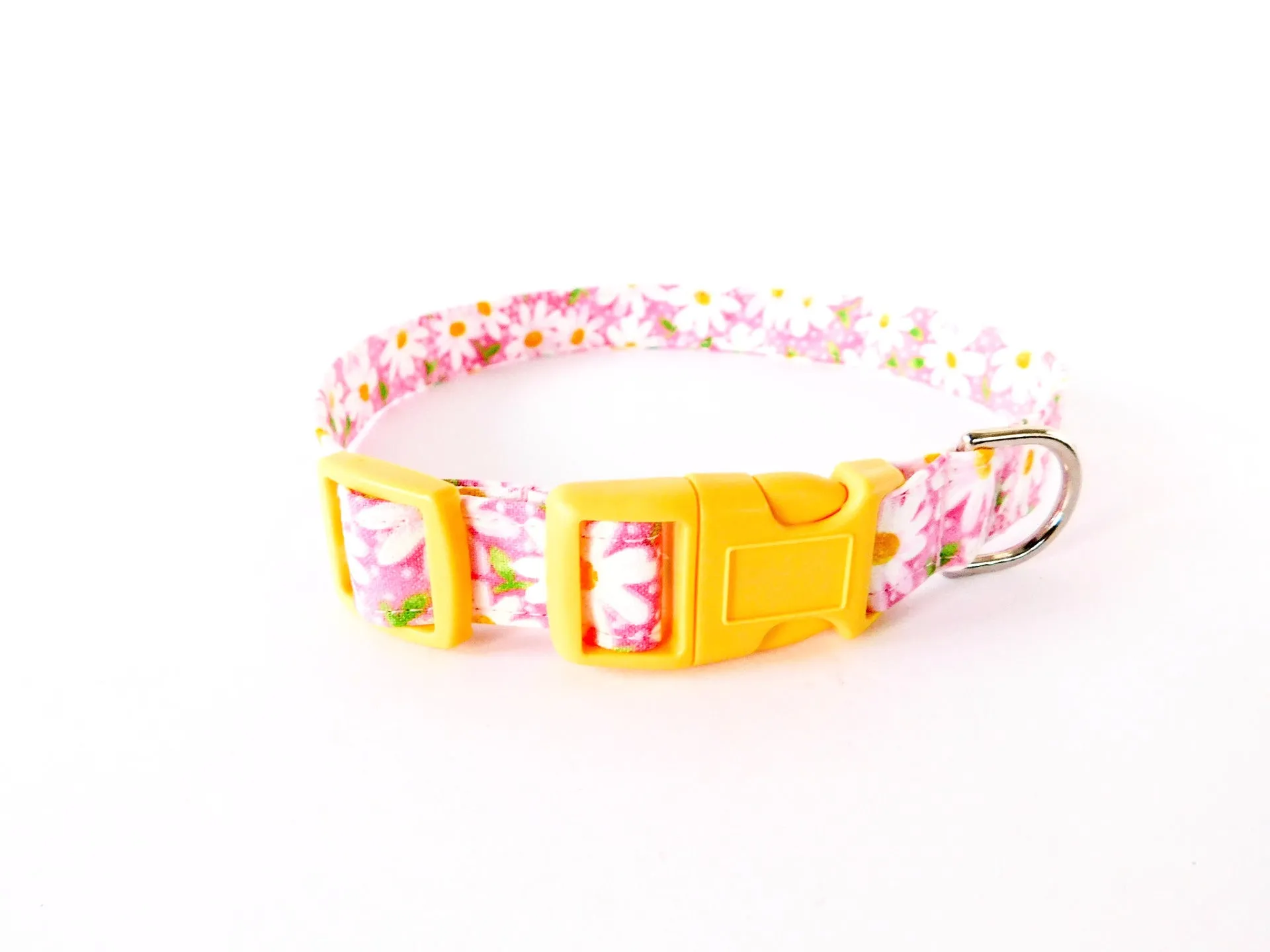Pink Daisy Collar Charlotte's Pet